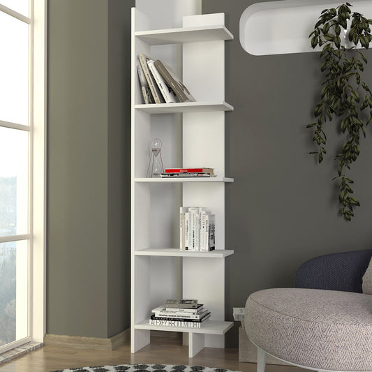 Pavero Bookcase White