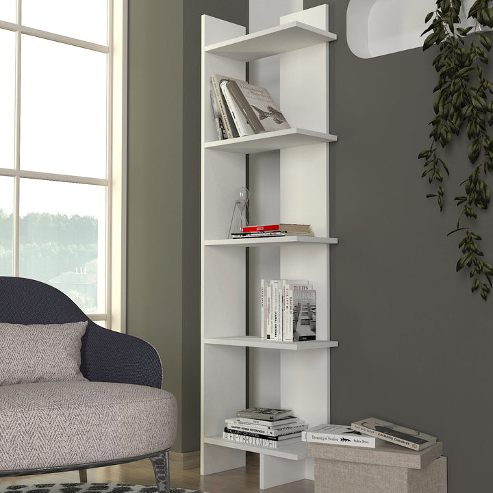 Pavero Bookcase White