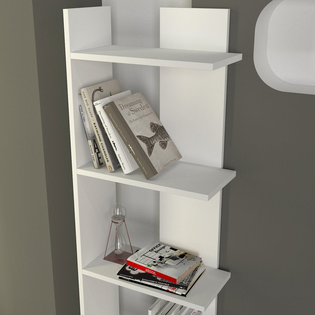 Pavero Bookcase White