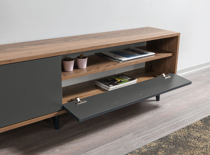 Peva Tv Unit Kaman - Anthracite