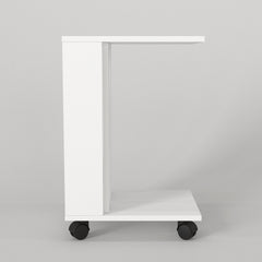 Piales Side Table White