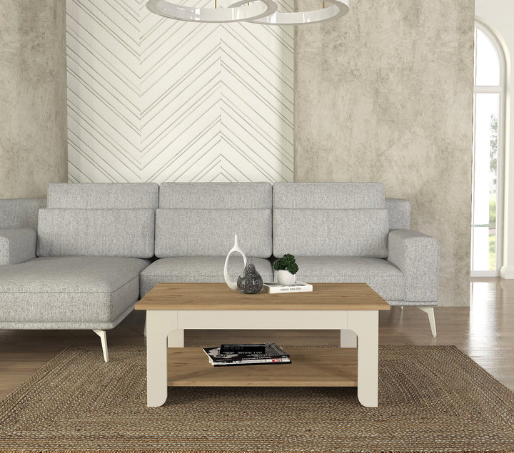 Pompei Coffee Table Sandstone - Sepet