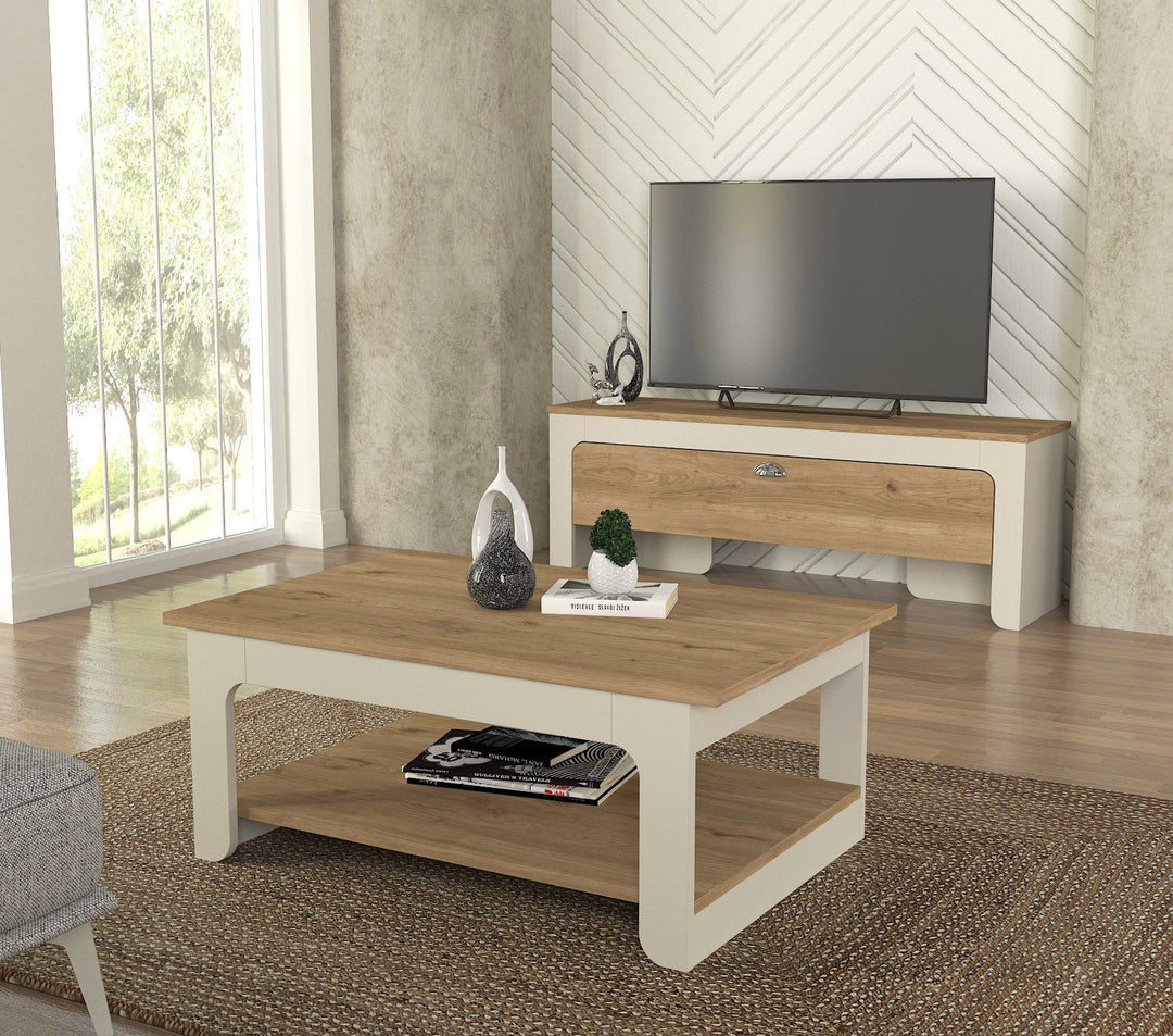 Pompei Coffee Table Sandstone - Sepet