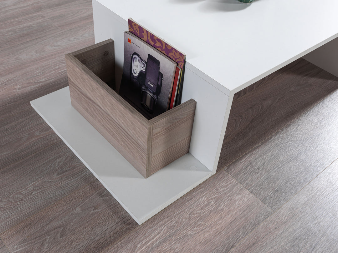 Pot Coffee Table White - Cordoba