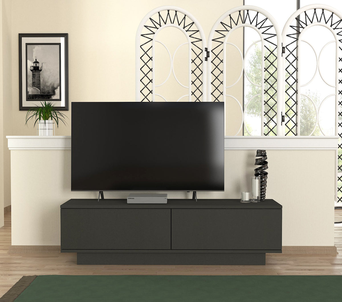 Regina Tv Stand Anthracite