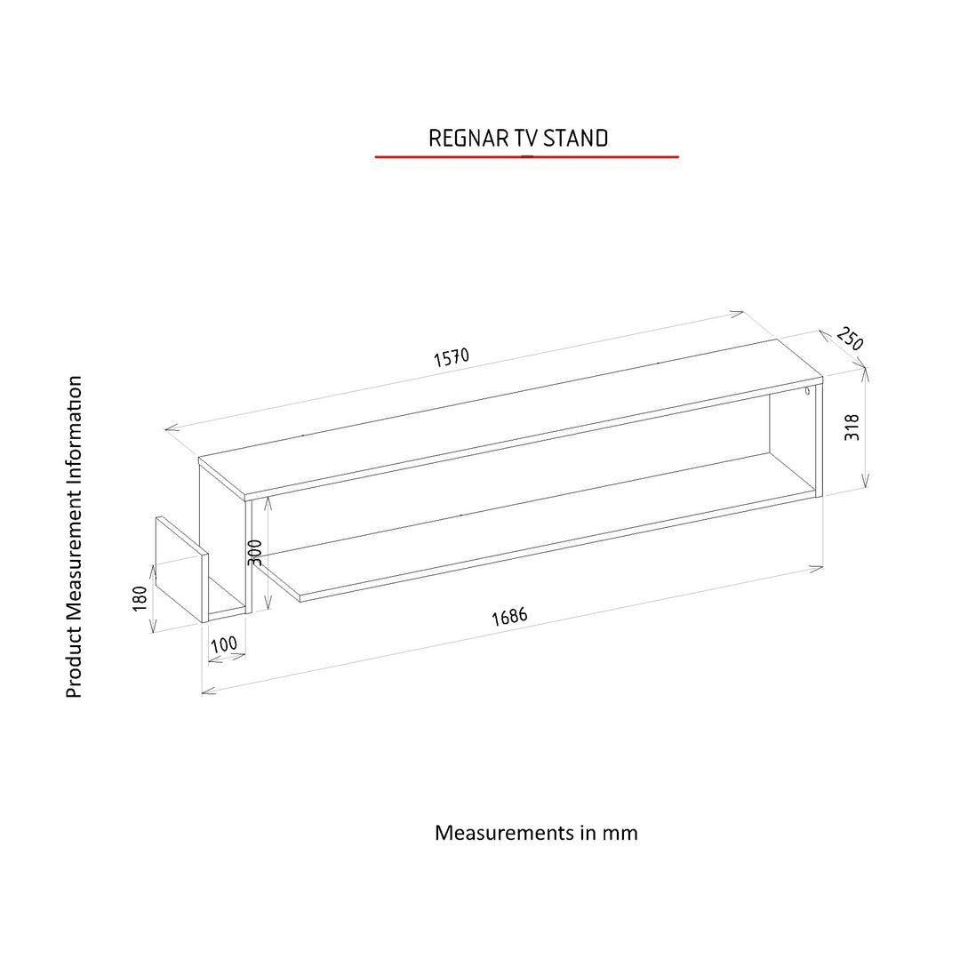 Regnar Tv Stand Rebab