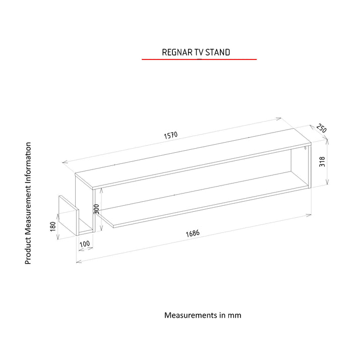 Regnar Tv Stand Rebab