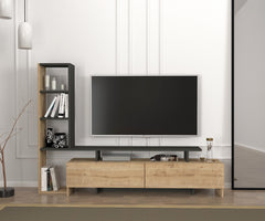 Roger Tv Stand Sapphire - Anthracite