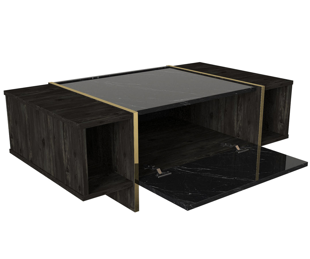 Swindon Coffee Table Rebab - Blackmarble