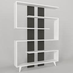 Tangen Bookcase White - Anthracite