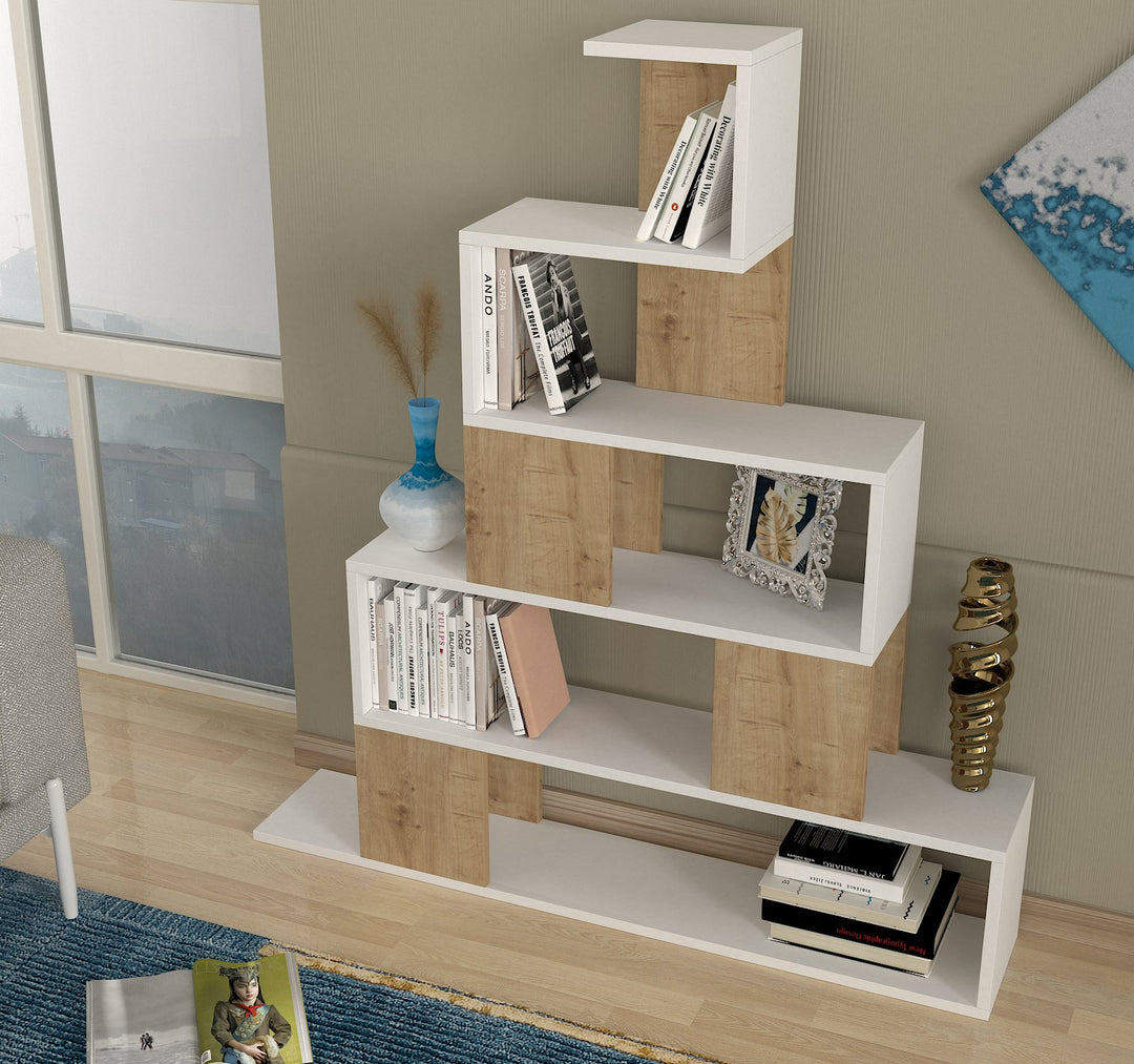 Yori Bookcase White - Sapphire