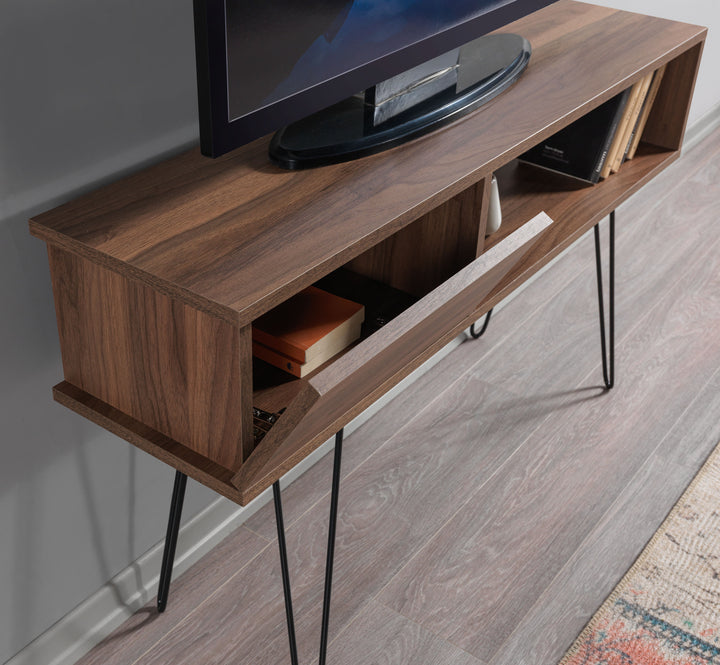 Lara Iron Foot Tv Unit Walnut