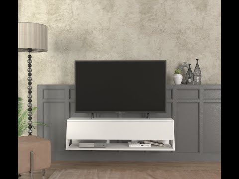 Olaf Tv Stand White - 120cm