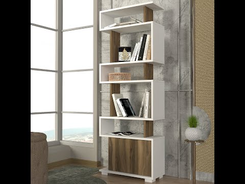 Deniro Bookcase White