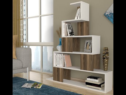 Yori Bookcase White - Sapphire