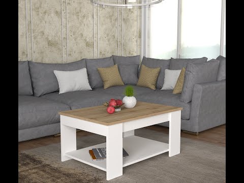 Fatel Coffee Table White - Sapphire