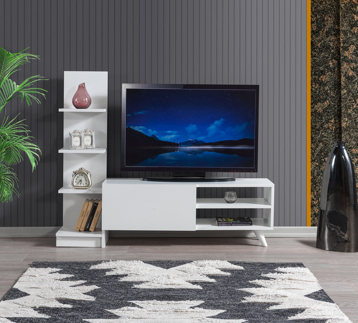 Salvador Tv Unit White